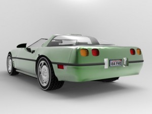 corvette zr1 Modelo 3D