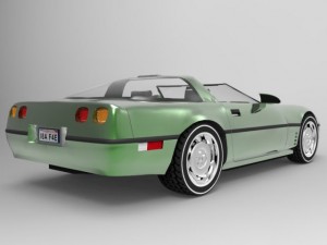 corvette zr1 Modelo 3D