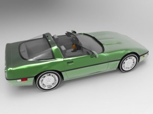 corvette zr1 Modelo 3D