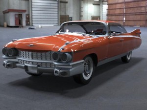 cadillac 59 3D Model