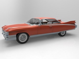 cadillac 59 3D Model