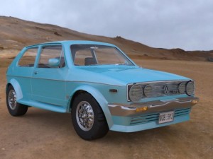 volkswagen golf gti Modello 3D