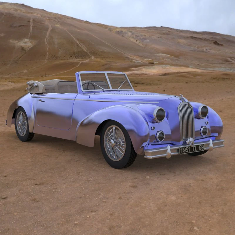 talbot lago 3D Model .c4d .max .obj .3ds .fbx .stl .blend 