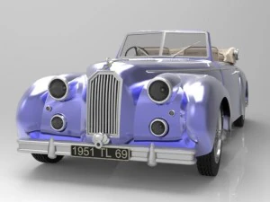 talbot lago 3D Model