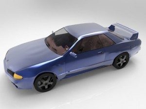 skyline gtr 3D Модель