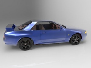 skyline gtr 3D Модель