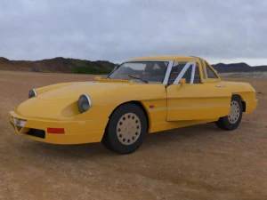 alfa romeo spider 3D Model
