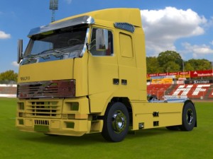 volvo truck 3D Model