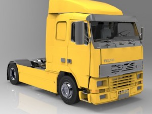 volvo truck Model 3D