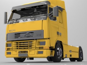 volvo truck Model 3D
