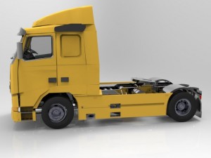 volvo truck Model 3D