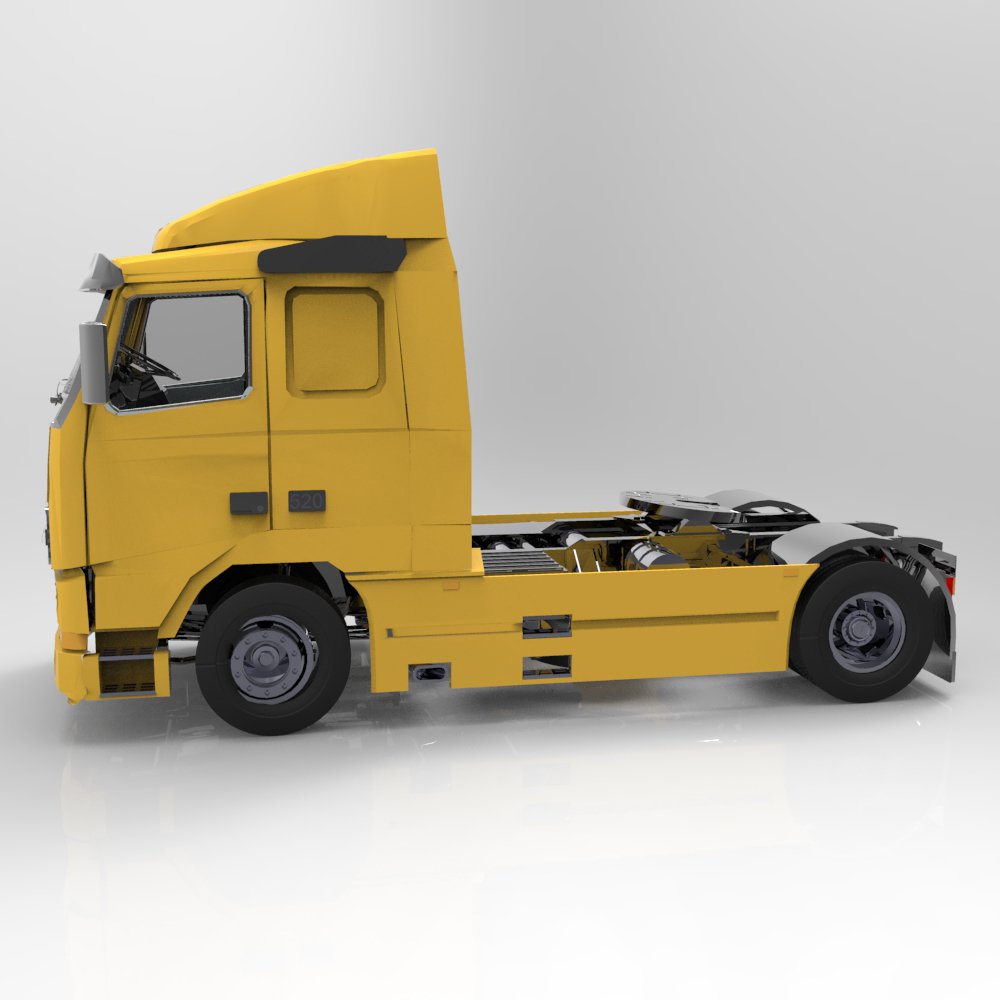 Volvo FMX 500 8x4 Billencs Dump Truck 3D Model in Truck 3DExport