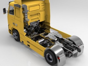 volvo truck Model 3D