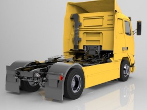 volvo truck Model 3D