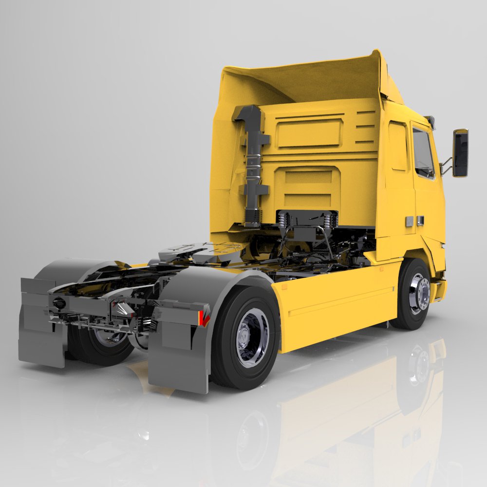 Volvo FMX 500 8x4 Billencs Dump Truck 3D Model in Truck 3DExport