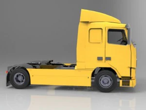volvo truck 3D Model