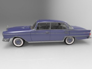 mercedes 300 se Model 3D