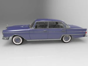 mercedes 300 se Modelo 3D