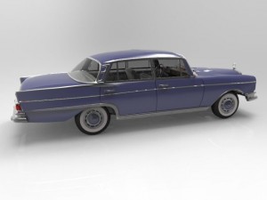 mercedes 300 se Model 3D