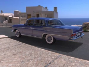 mercedes 300 se Modelo 3D