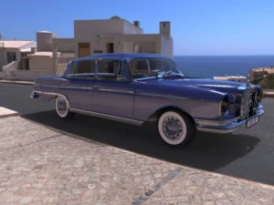 mercedes 300 se Modelo 3D