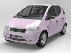 mercedes aclass 3D Model