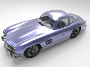 mercedes benz 300 sl Modelo 3D