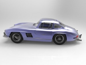 mercedes benz 300 sl Modelo 3D
