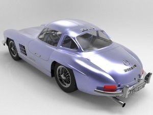 mercedes benz 300 sl Modelo 3D