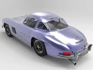 mercedes benz 300 sl 3D Model