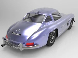 mercedes benz 300 sl 3D Model