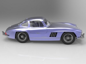 mercedes benz 300 sl Modelo 3D