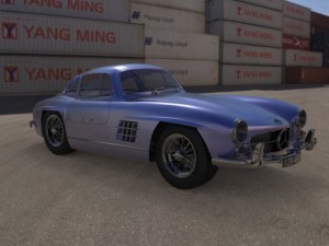 mercedes benz 300 sl Modelo 3D