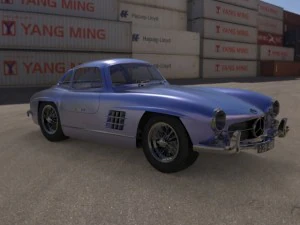 mercedes benz 300 sl 3D Model