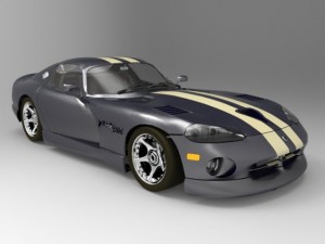 dodge viper 3D Model