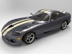 dodge viper 3D Model