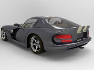 dodge viper 3D Model