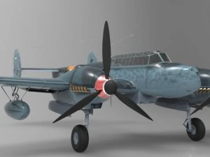 messerschmitt bf 110 g2 3D Model