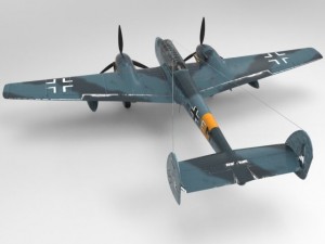 messerschmitt bf 110 g2 3D Model
