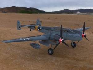 messerschmitt bf 110 g2 3D Model