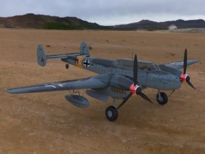 messerschmitt bf 110 g2 3D Model