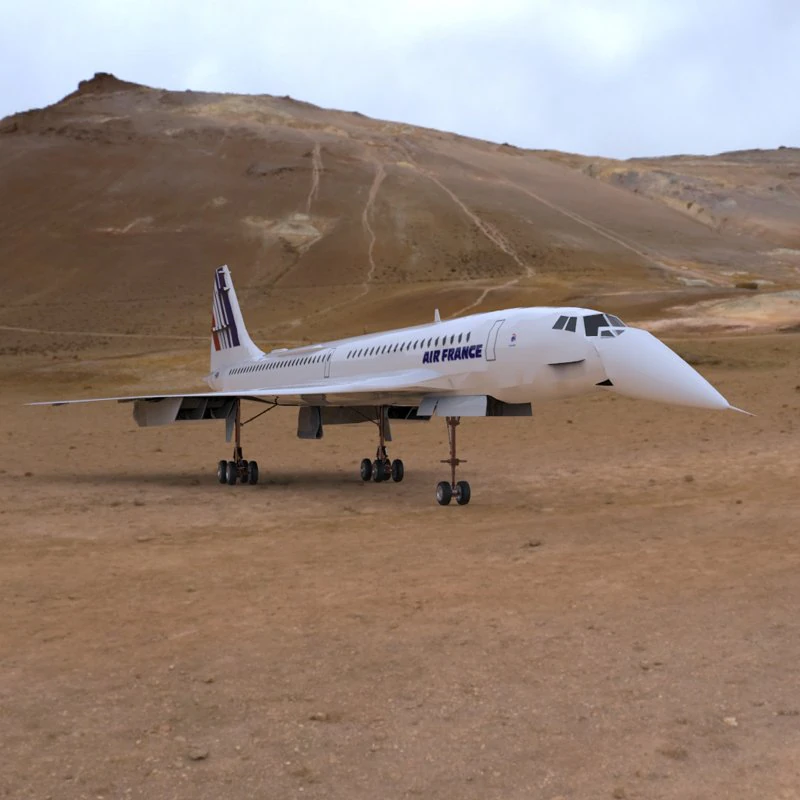 concorde sst Modello 3D .c4d .max .obj .3ds .fbx .stl .blend 