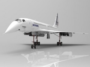 concorde sst Modèle 3D