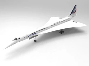 concorde sst Modello 3D
