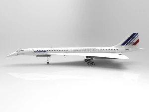 concorde sst Modello 3D