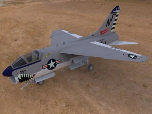 corsair ii 3D Model