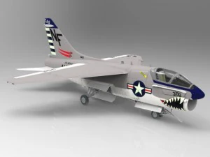 corsair ii 3D Model