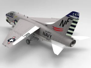 corsair ii 3D Model