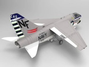 corsair ii 3D Model