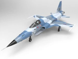 f5 e tiger ii 3D Model